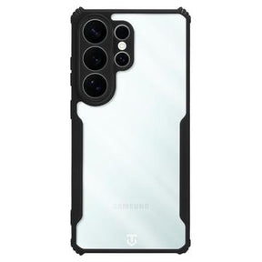 Samsung Galaxy S26 Ultra Tactical Quantum Stealth Cover med forstærkede hjørner - klar / sort