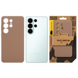 Samsung Galaxy S26 Ultra Tactical Velvet Smoothie Cover - Brun