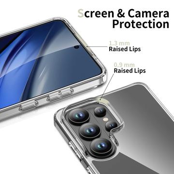 Samsung Galaxy S26 Ultra Tech-Protect Flexair Hybrid Cover - Gennemsigtig