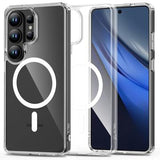 Samsung Galaxy S26 Ultra Tech-Protect Flexair Magnetisk Hybrid Cover - Gennemsigtig