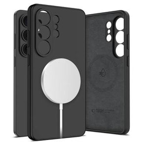 Samsung Galaxy S26 Ultra Tech-Protect flydende silikone cover - MagSafe-kompatibel - Sort
