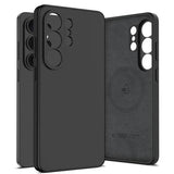 Samsung Galaxy S26 Ultra Tech-Protect flydende silikone cover - MagSafe-kompatibel - Sort