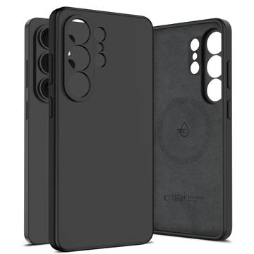 Samsung Galaxy S26 Ultra Tech-Protect flydende silikone cover - MagSafe-kompatibel - Sort