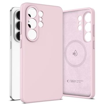 Samsung Galaxy S26 Ultra Tech-Protect flydende silikone cover - MagSafe-kompatibel - Lyserød Perle