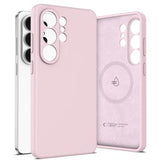 Samsung Galaxy S26 Ultra Tech-Protect flydende silikone cover - MagSafe-kompatibel - Lyserød Perle