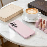 Samsung Galaxy S26 Ultra Tech-Protect flydende silikone cover - MagSafe-kompatibel - Lyserød Perle