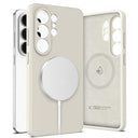 Samsung Galaxy S26 Ultra Tech-Protect flydende silikone cover - MagSafe-kompatibel - Kosmisk latte