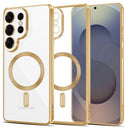 Samsung Galaxy S26 Ultra Tech-Protect MagFlex Cover - MagSafe-kompatibelt - Klar / Guld