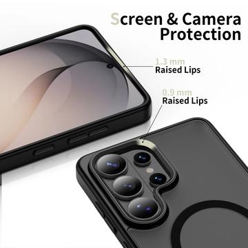 Samsung Galaxy S26 Ultra Tech-Protect Magmat Cover - MagSafe Kompatibel - Mat Sort