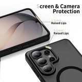 Samsung Galaxy S26 Ultra Tech-Protect Magmat Cover - MagSafe Kompatibel - Mat Sort
