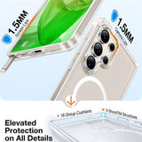 Samsung Galaxy S26 Ultra Torras Guardian Mag Cover - Klar
