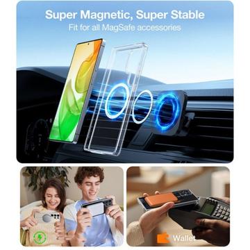 Samsung Galaxy S26 Ultra Torras Guardian Mag Cover - Klar