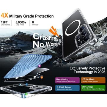 Samsung Galaxy S26 Ultra Torras Guardian Mag Cover - Klar