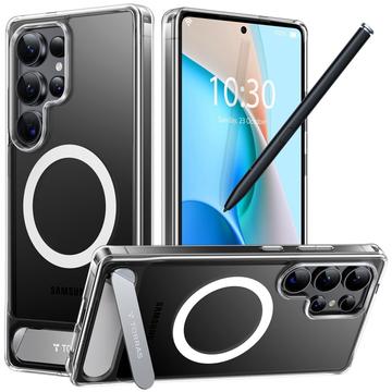 Samsung Galaxy S26 Ultra Torras Ostand L1 Magnetisk Cover med stativ - Klar