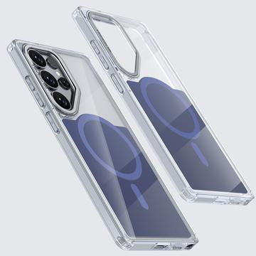 Samsung Galaxy S26 Ultra Tofarvet hybrid cover - MagSafe-kompatibel - Blå