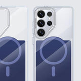 Samsung Galaxy S26 Ultra Tofarvet hybrid cover - MagSafe-kompatibel - Blå