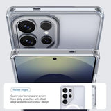 Samsung Galaxy S26 Ultra Tofarvet hybrid cover - MagSafe-kompatibel - hvid