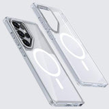 Samsung Galaxy S26 Ultra Tofarvet hybrid cover - MagSafe-kompatibel - hvid
