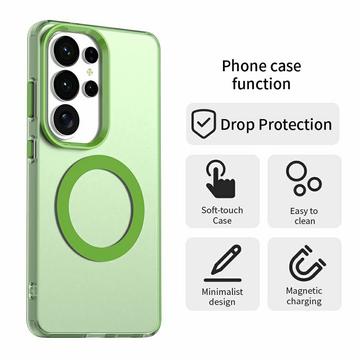 Samsung Galaxy S26 Ultra UltraGuard Matte MagSafe Cover - Grøn