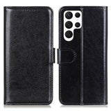 Samsung Galaxy S26 Ultra Pung Etui med Stativ - sort