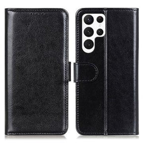 Samsung Galaxy S26 Ultra Pung Etui med Stativ - sort
