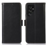 Samsung Galaxy S26 Ultra Pung læder cover med RFID - sort