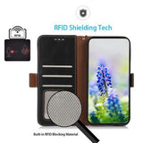 Samsung Galaxy S26 Ultra Pung læder cover med RFID - sort