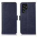 Samsung Galaxy S26 Ultra Pung læder cover med RFID - blå