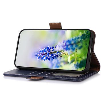 Samsung Galaxy S26 Ultra Pung læder cover med RFID - blå