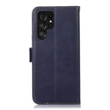 Samsung Galaxy S26 Ultra Pung læder cover med RFID - blå