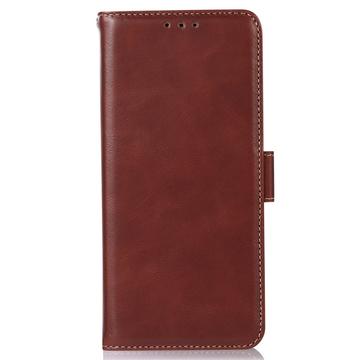 Samsung Galaxy S26 Ultra Pung læder cover med RFID - Brun