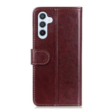 Samsung Galaxy S26 Pung Etui med Stativ - Brun