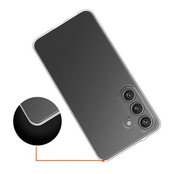 Samsung Galaxy S26+ Skridsikkert TPU Cover - Gennemsigtig