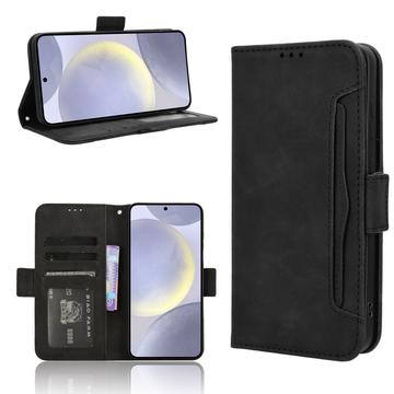 Samsung Galaxy S26+ Kortholder Pung Etui - Sort