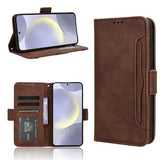 Samsung Galaxy S26+ Kortholder Pung Etui - Brun