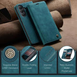 Samsung Galaxy S26+ Caseme 013 Series Pung - Blå