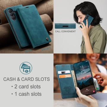 Samsung Galaxy S26+ Caseme 013 Series Pung - Blå