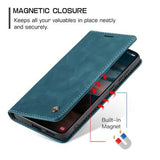 Samsung Galaxy S26+ Caseme 013 Series Pung - Blå