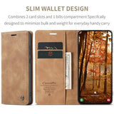 Samsung Galaxy S26+ Caseme 013 Series Pung - Brun