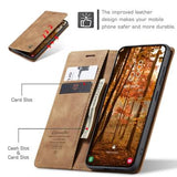 Samsung Galaxy S26+ Caseme 013 Series Pung - Brun
