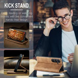 Samsung Galaxy S26+ Caseme 013 Series Pung - Brun