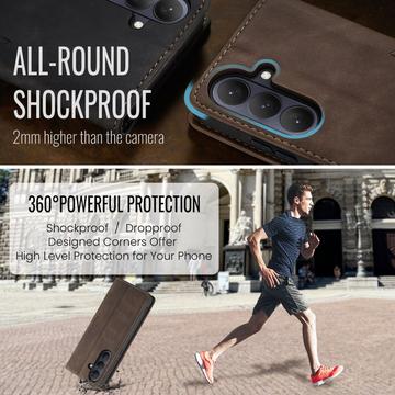Samsung Galaxy S26+ Caseme 013 Series Pung - Kaffe