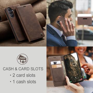 Samsung Galaxy S26+ Caseme 013 Series Pung - Kaffe