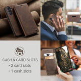 Samsung Galaxy S26+ Caseme 013 Series Pung - Kaffe