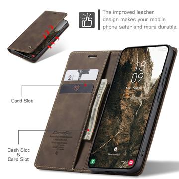 Samsung Galaxy S26+ Caseme 013 Series Pung - Kaffe