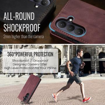 Samsung Galaxy S26+ Caseme 013 Series Pung - Rød