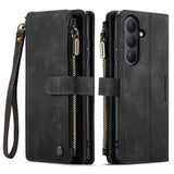 Samsung Galaxy S26+ Caseme C30 Multifunktionel Pung - Sort