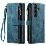 Samsung Galaxy S26+ Caseme C30 Multifunktionel Pung - Blå