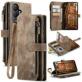 Samsung Galaxy S26+ Caseme C30 Multifunktionel Pung - Brun