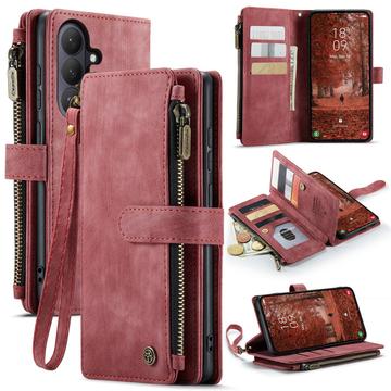 Samsung Galaxy S26+ Caseme C30 Multifunktionel Pung - Rød